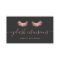 Modern chic rose gold eyelashes trendy grey