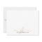 Modern Chic Script Gold Monogram Initials Minimal