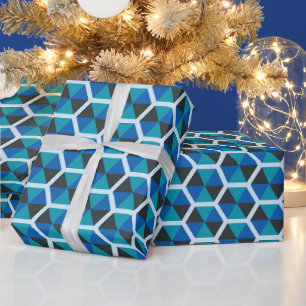 Modern Chic Seasonal Artistic Baby Shower Wrapping Paper