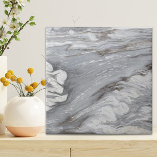 modern chic simple minimalist white grey marble ceramic tile