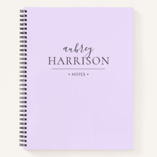 Modern Chic Simple Notebook