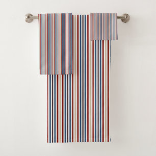 Modern Chic Striped Bath Towel Set