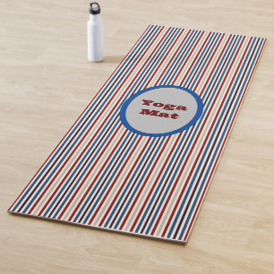  Modern Chic Striped  Yoga Mat