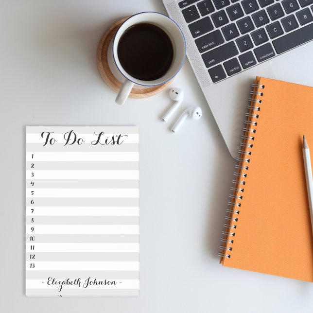 Modern Chic Trendy Elegant Stylish Home To Do List Post-it Notes (Modern Chic Trendy Elegant Stylish Home To Do List Post-it Notes)