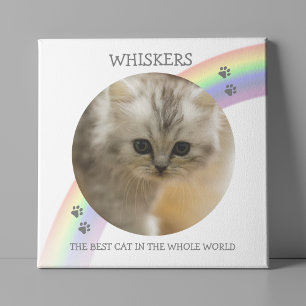 Modern Children's Memorial Photo Pet Plaque