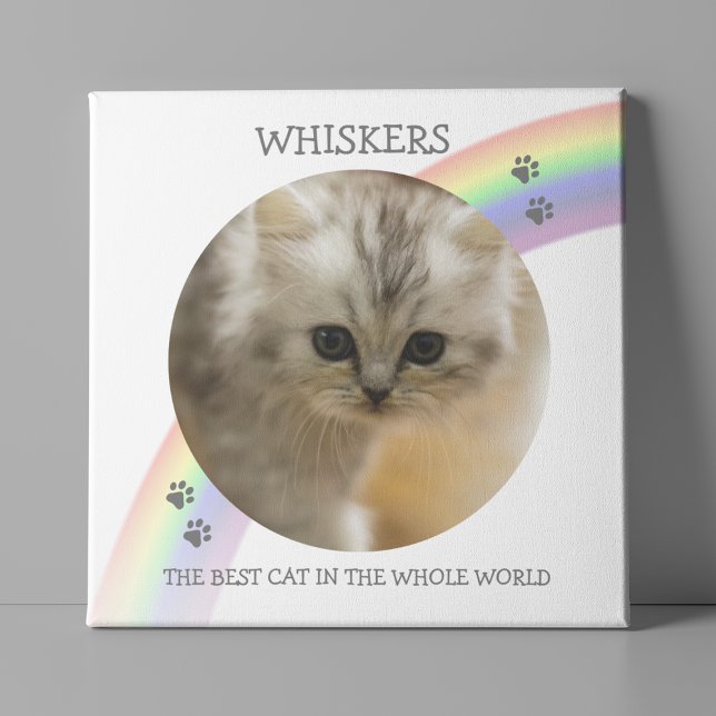 Modern Children's Memorial Photo Pet Plaque (Creator Uploaded)