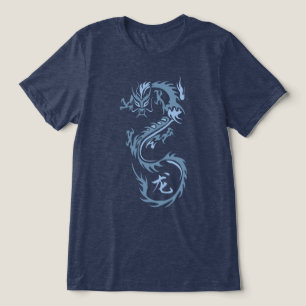 Modern Chinese Dragon Tri-Blend Shirt