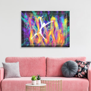 Modern Christian Bible Artwork Book of Daniel Canvas Print