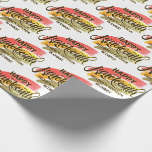 Modern Christian JUNETEENTH Wrapping Paper