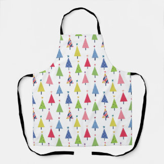 Modern Christmas Apron