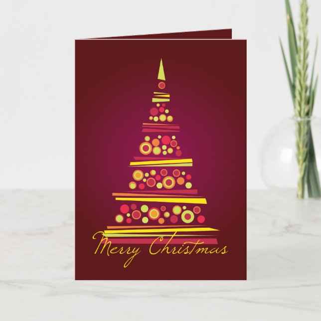 Modern Christmas Card (Front)