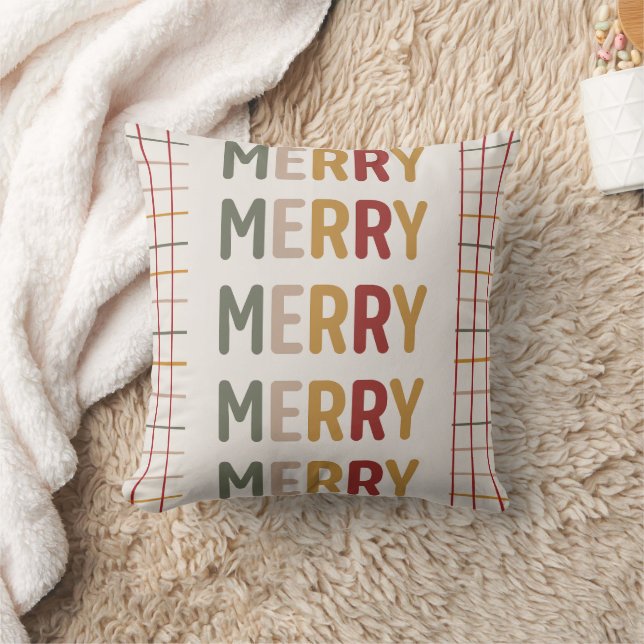 Modern Christmas  Cushion (Blanket)