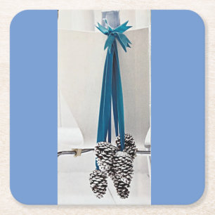 MODERN *CHRISTMAS DECORATION* COASTER