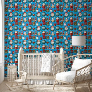 Modern Christmas decorations Wallpaper