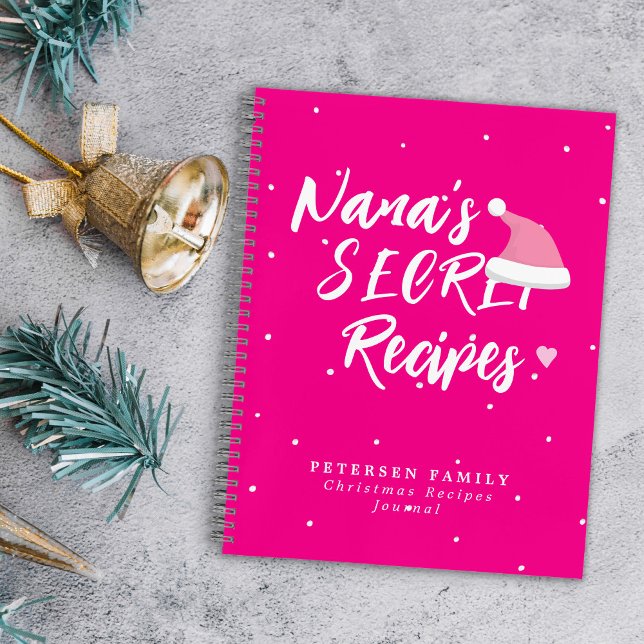Modern Christmas family recipes journal (Creator Uploaded)