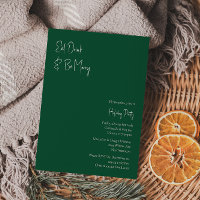 Modern Christmas | Green Eat Drink And Be Merry