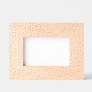 Modern Christmas Holly Etched Frames