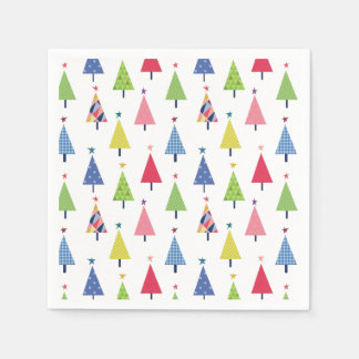 Modern Christmas Napkin