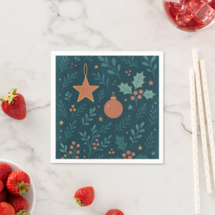 Modern Christmas Napkins 2026 – Trendy Holiday