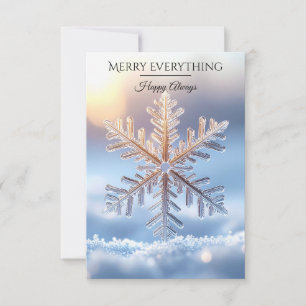 Modern Christmas & New Year Card Elegant