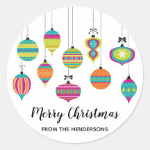 Modern Christmas Ornament Holiday