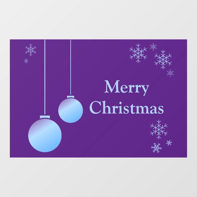 Modern Christmas Ornaments and Snowflakes  (Sheet)