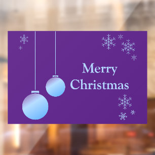 Modern Christmas Ornaments and Snowflakes