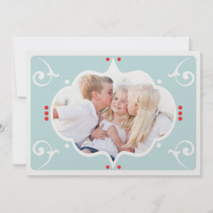 MODERN CHRISTMAS PHOTO CARD