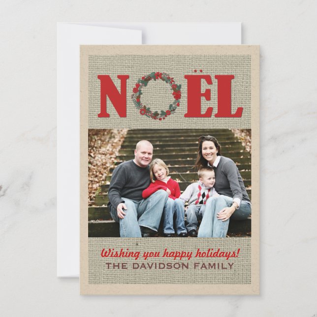 Modern Christmas Photo Cards Designs (Front)
