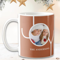 Modern Christmas Photo Rust