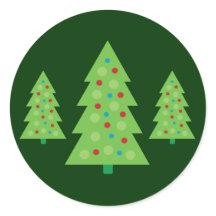 Modern Christmas Tree Art