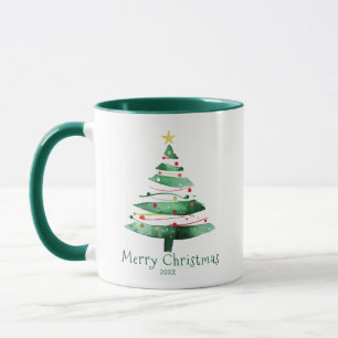 MODERN CHRISTMAS TREE MUG