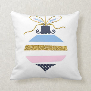 Modern Christmas Tree Ornament Cushion