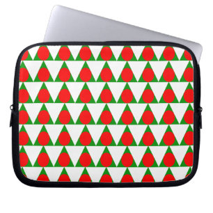 Modern Christmas Tree Pattern Laptop Sleeve