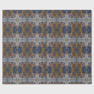 Modern Christmas Tree Pattern Wrapping Paper