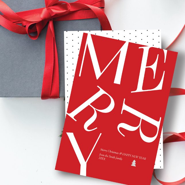 Modern Christmas Typography Personalised (Creator Uploaded)
