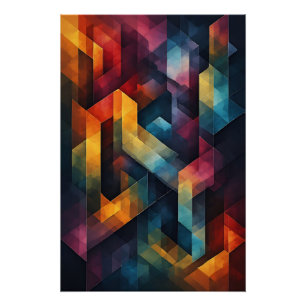 Modern Chromatic Dance Poster