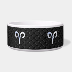 Modern Chrome Like Aries Zodiac Sign