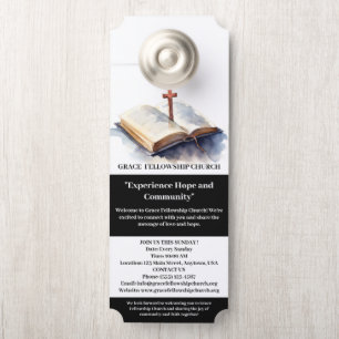 Modern Church Door Hanger