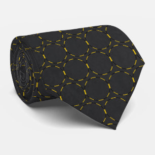 Modern Circle Neck Tie