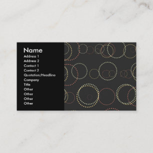 Modern Circles #2 Business Card