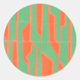Modern Circuit I Classic Round Sticker