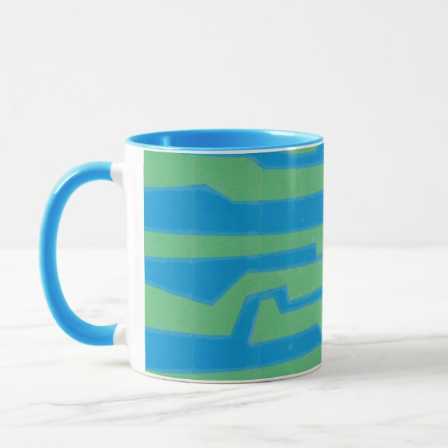 Modern Circuit V Mug (Left)