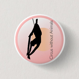 Modern Circus Acrobat 3 Cm Round Badge