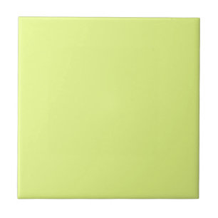Modern Citrus Yellow Monochrome Ceramic Tile