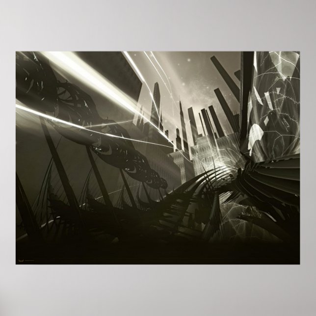 MODERN CITY POSTER (Front)