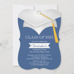 Modern Class of 2014 Graduation Party Invitation