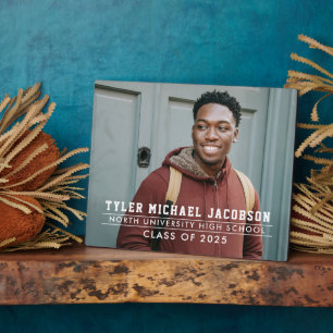 Modern Class of 2023 Custom Graduation Plaque