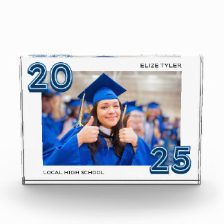 Modern Class of 2025 Graduation Photo Block