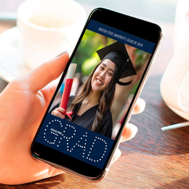 Modern Class of 2026 Photo Graduation Announcement (Creator Uploaded)